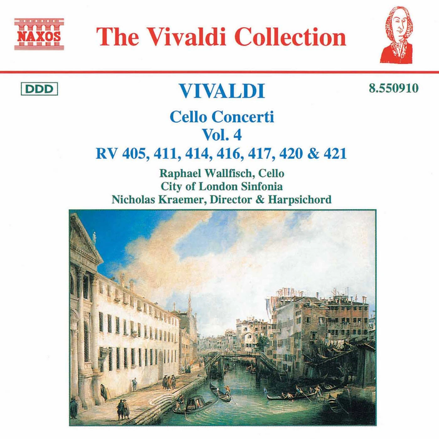 Vivaldi: Cello Concertos, Vol.  4