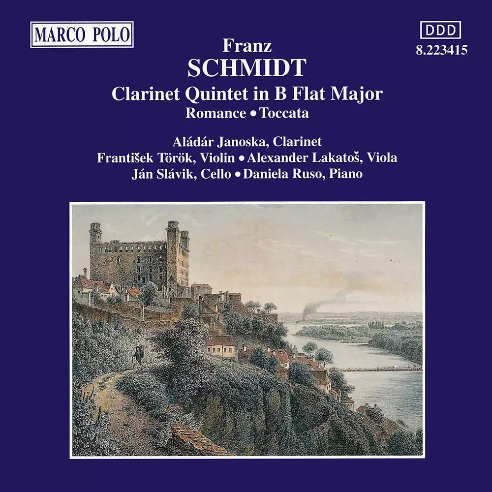 Schmidt: Clarinet Quintet in B Flat Major / Romance