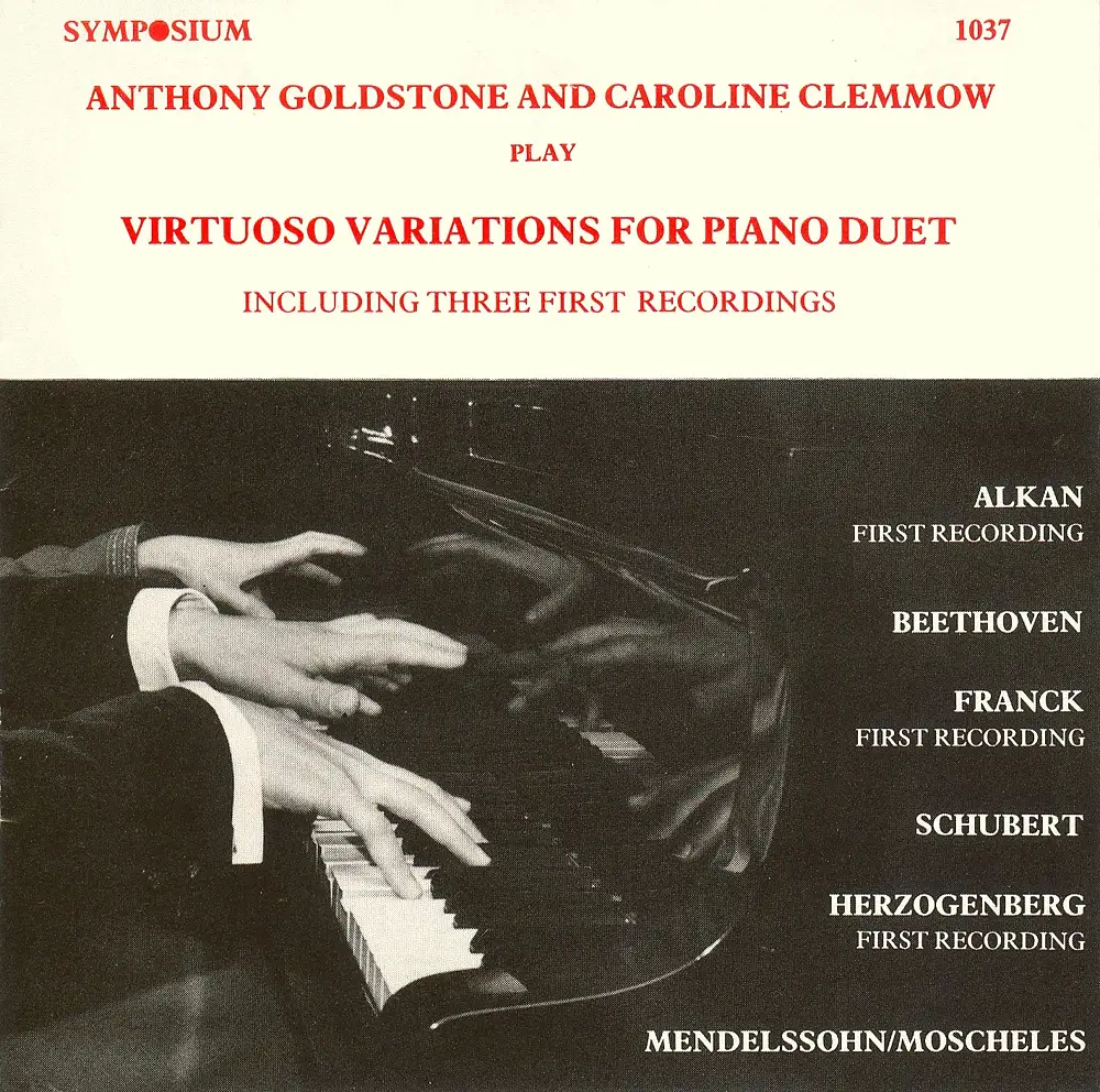 Anthony Goldstone and Caroline Clemmow Play Virtuoso Variations for Piano Duet
