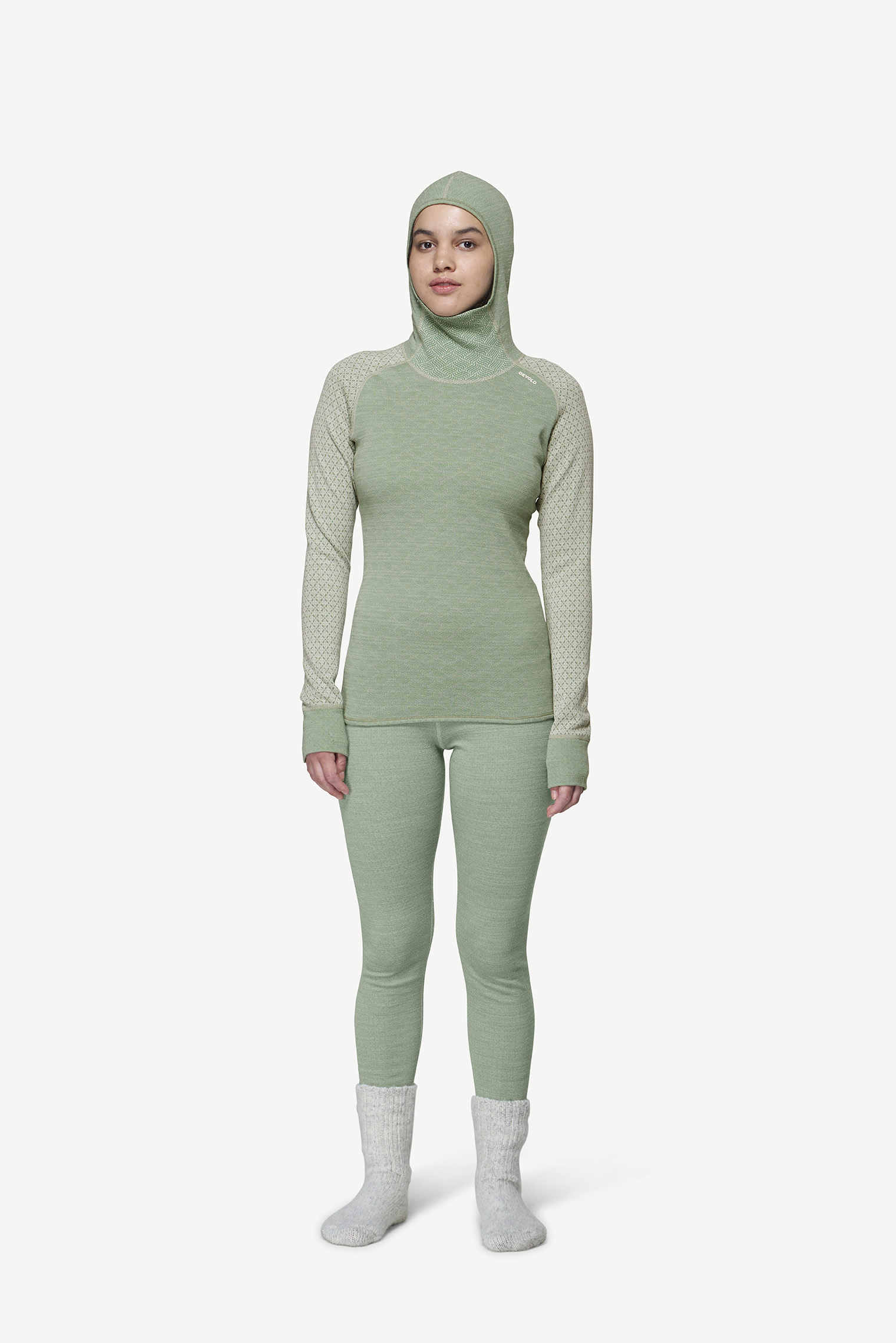 DEVOLD  Kvitegga Merino Hoodie Wmn - 6