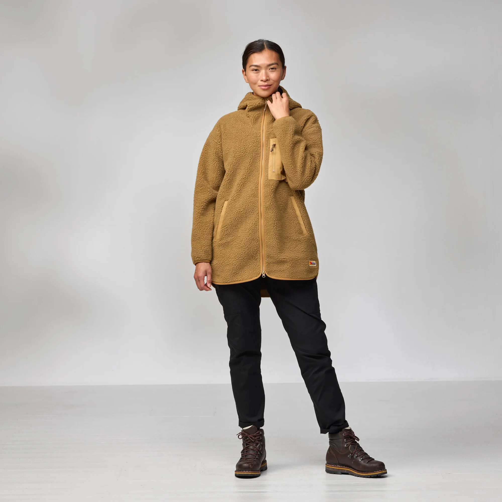 FJÄLLRÄVEN Vardag Pile Fleece Long W - 4