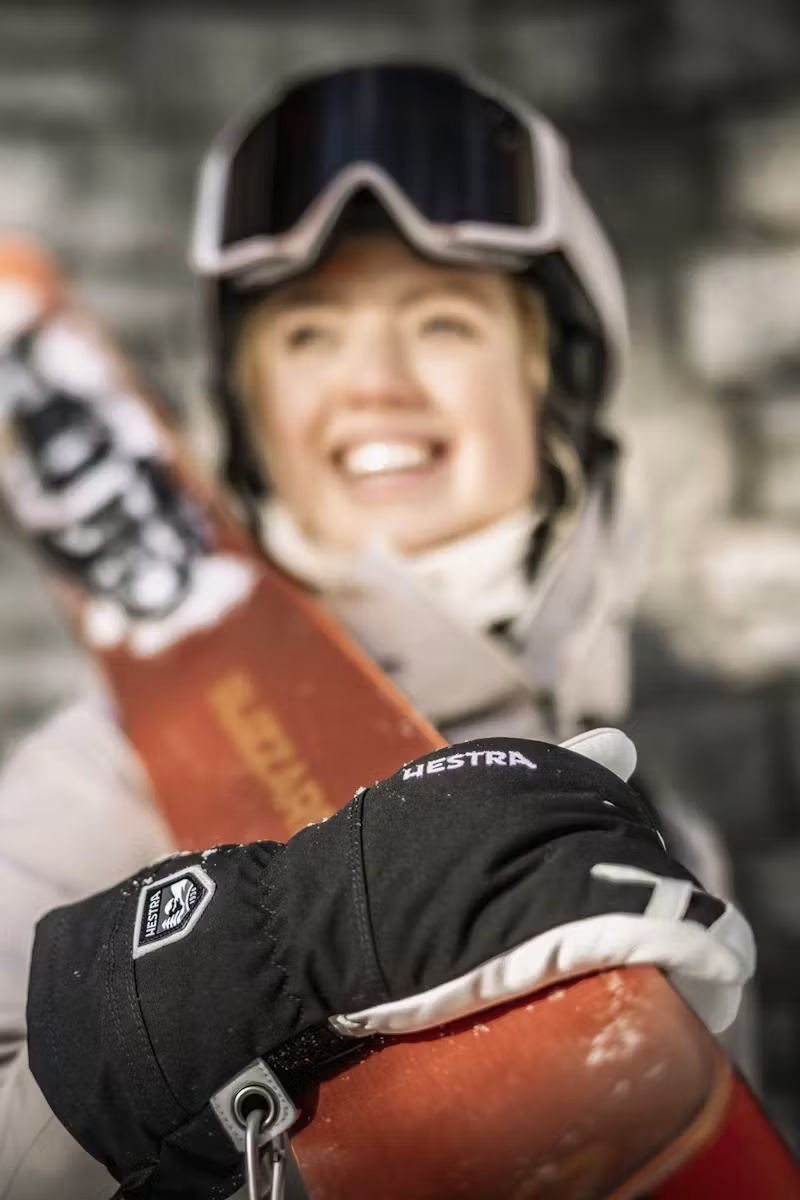 Hestra Army Leather Heli Ski - 5 Finger - 9