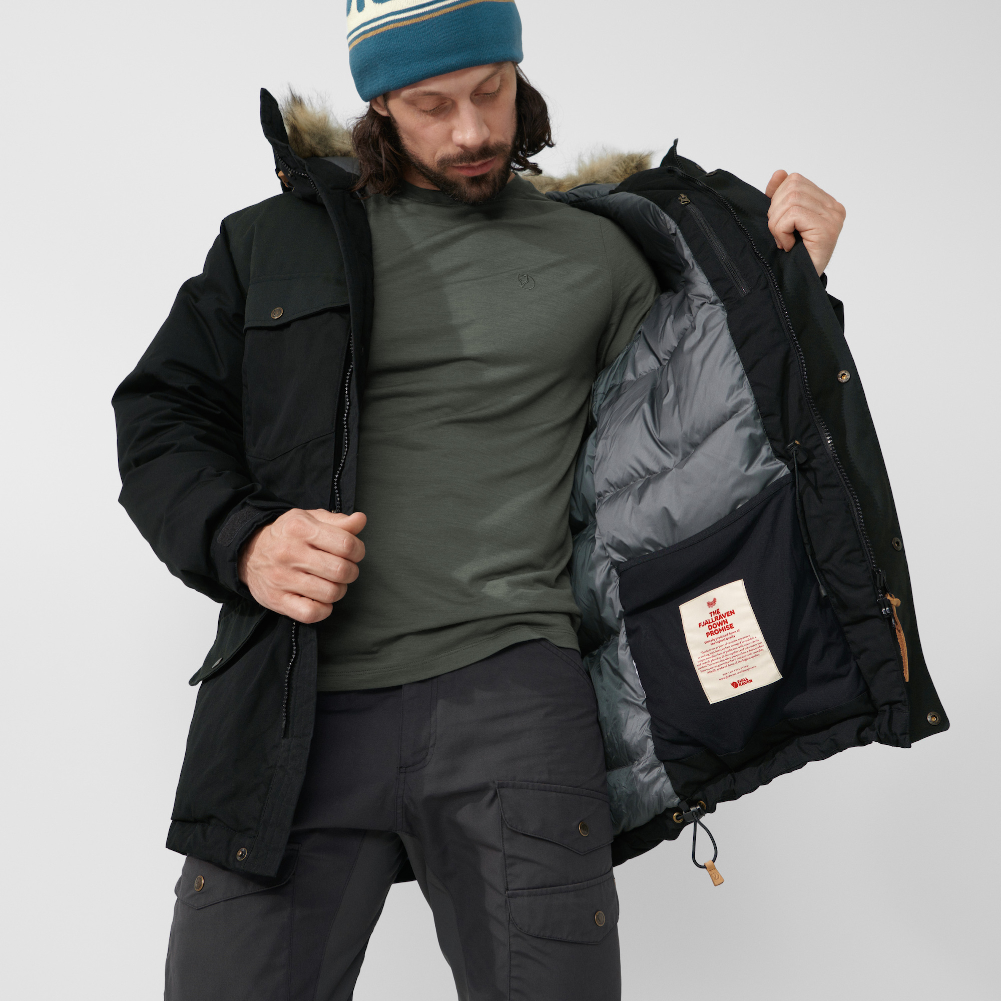 FJÄLLRÄVEN  Singi Down Jacket M - 3