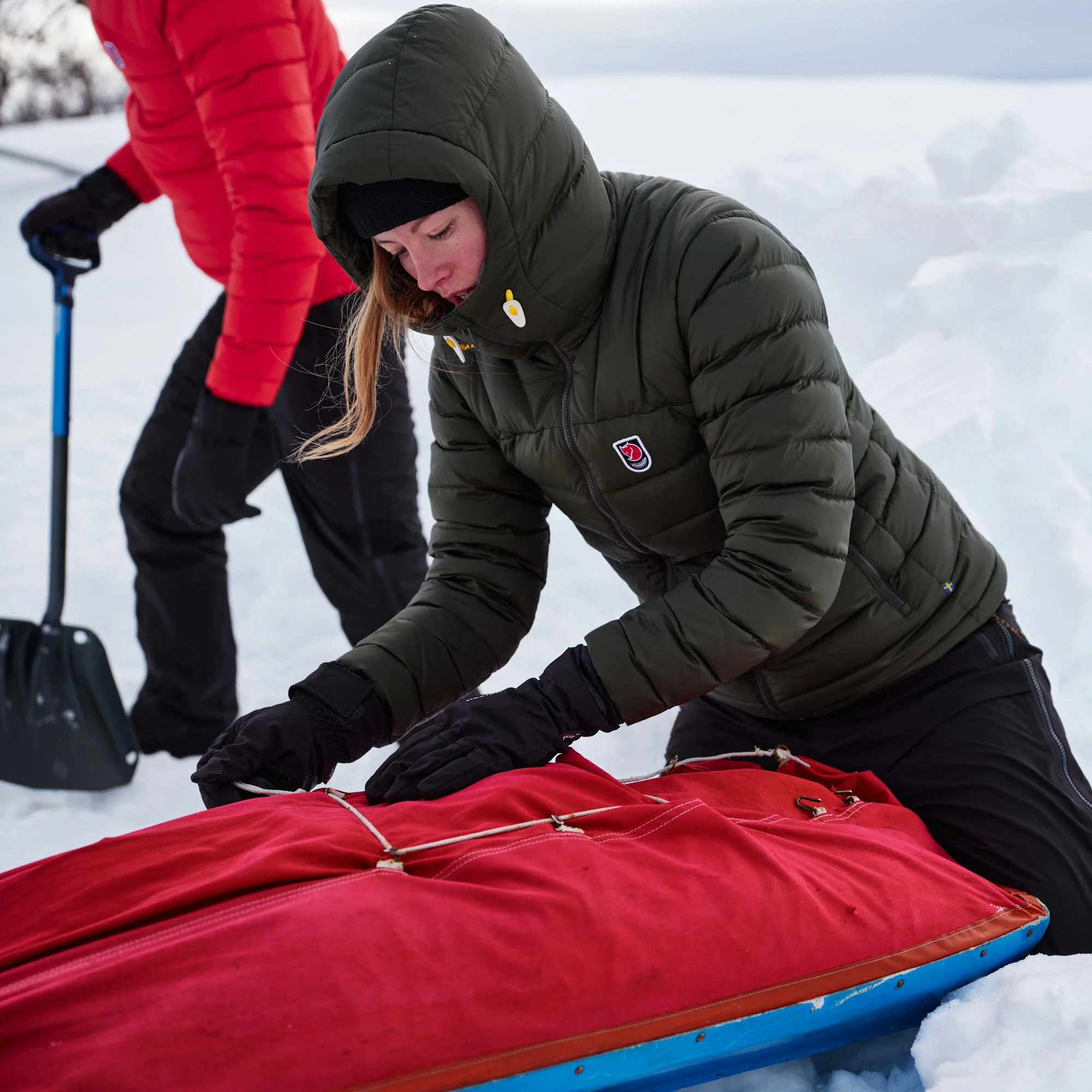 FJÄLLRÄVEN  Expedition Pack Down Hoodie W - 4
