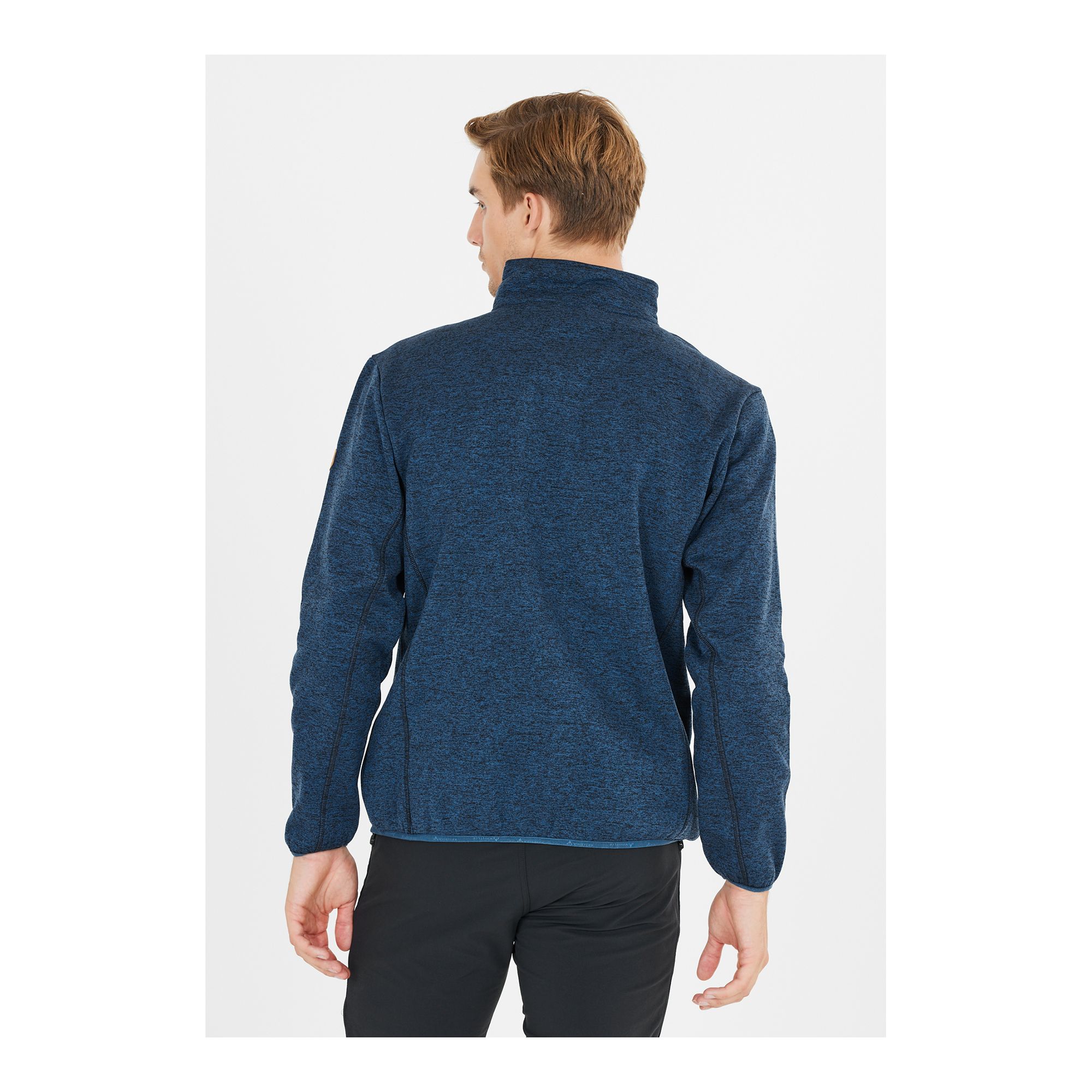 Whistler Sampton M Melange Fleece Jacket Fleecetröja - 7