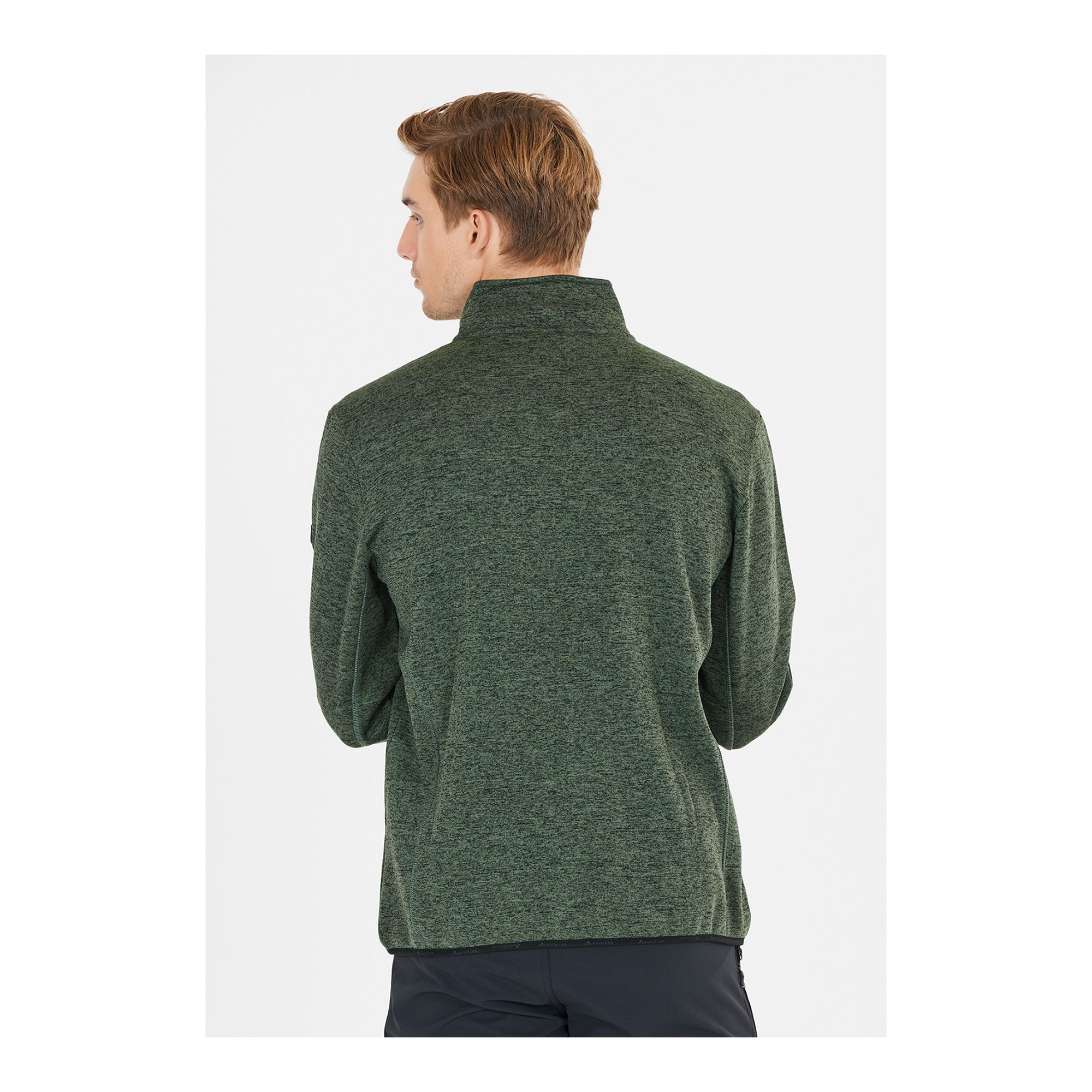 Whistler Sampton M Melange Fleece Jacket Fleecetröja - 11