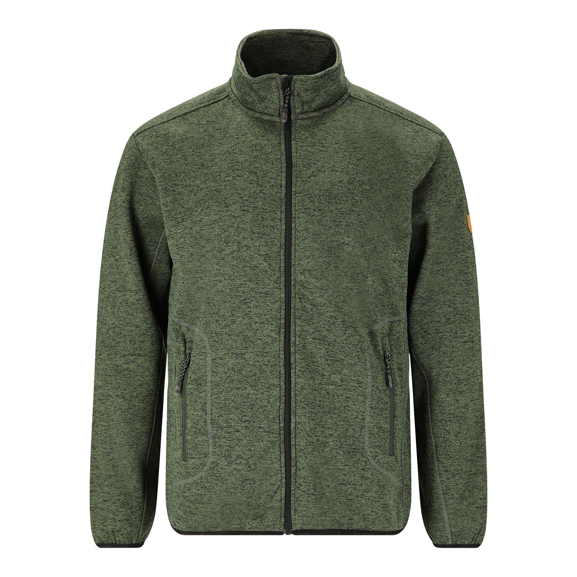 Whistler Sampton M Melange Fleece Jacket Fleecetröja - 12