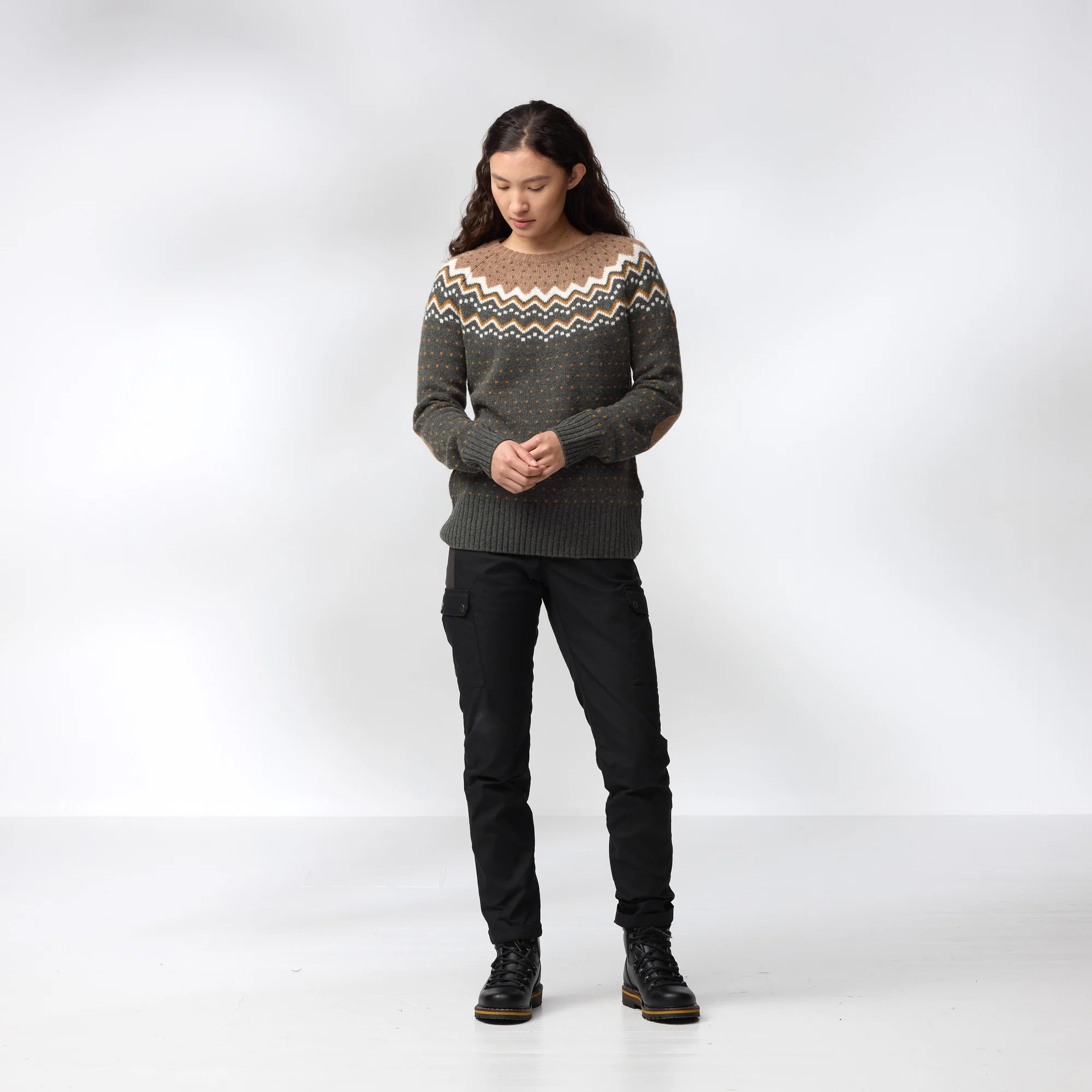 FJÄLLRÄVEN Övik Knit Sweater W - 8