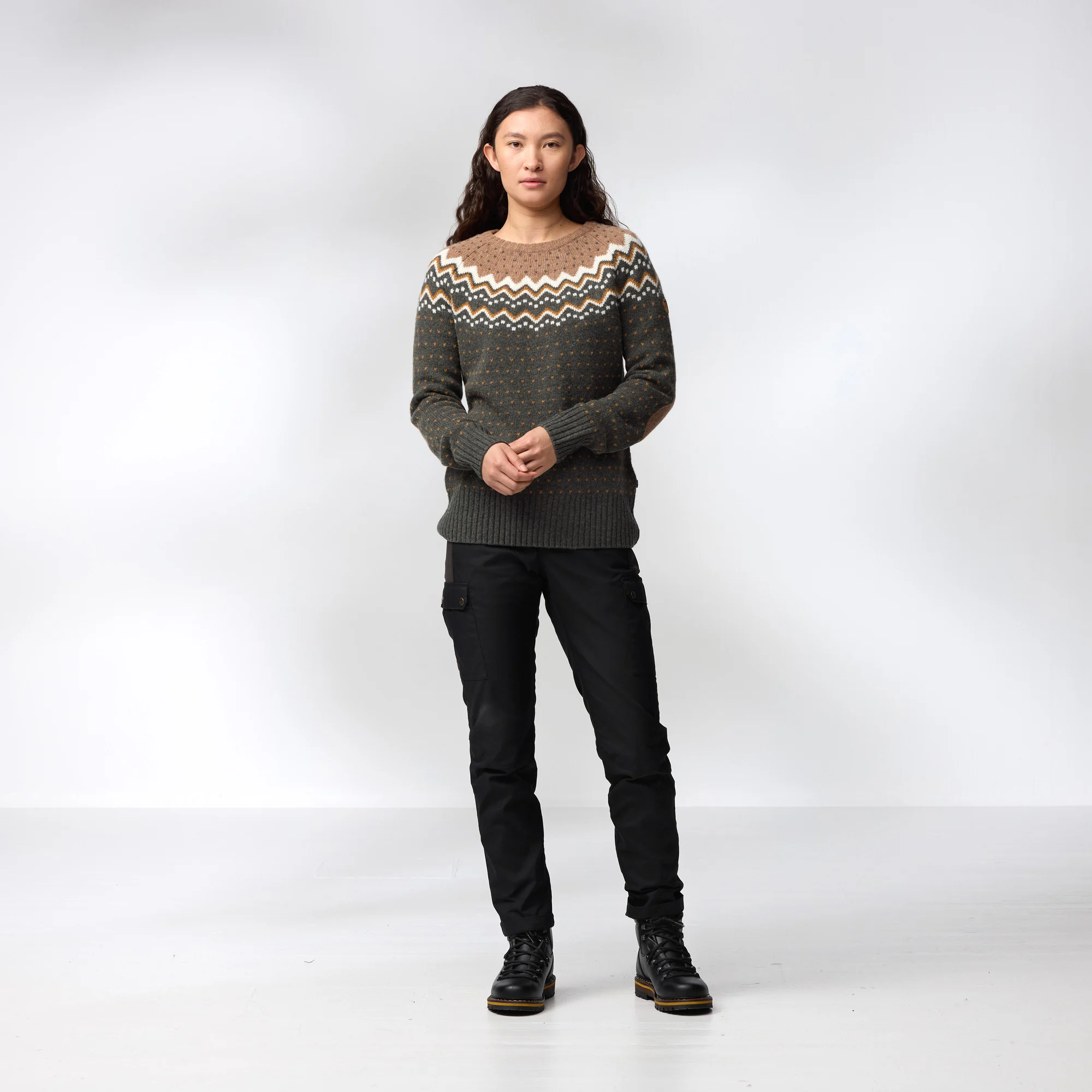 FJÄLLRÄVEN Övik Knit Sweater W - 11