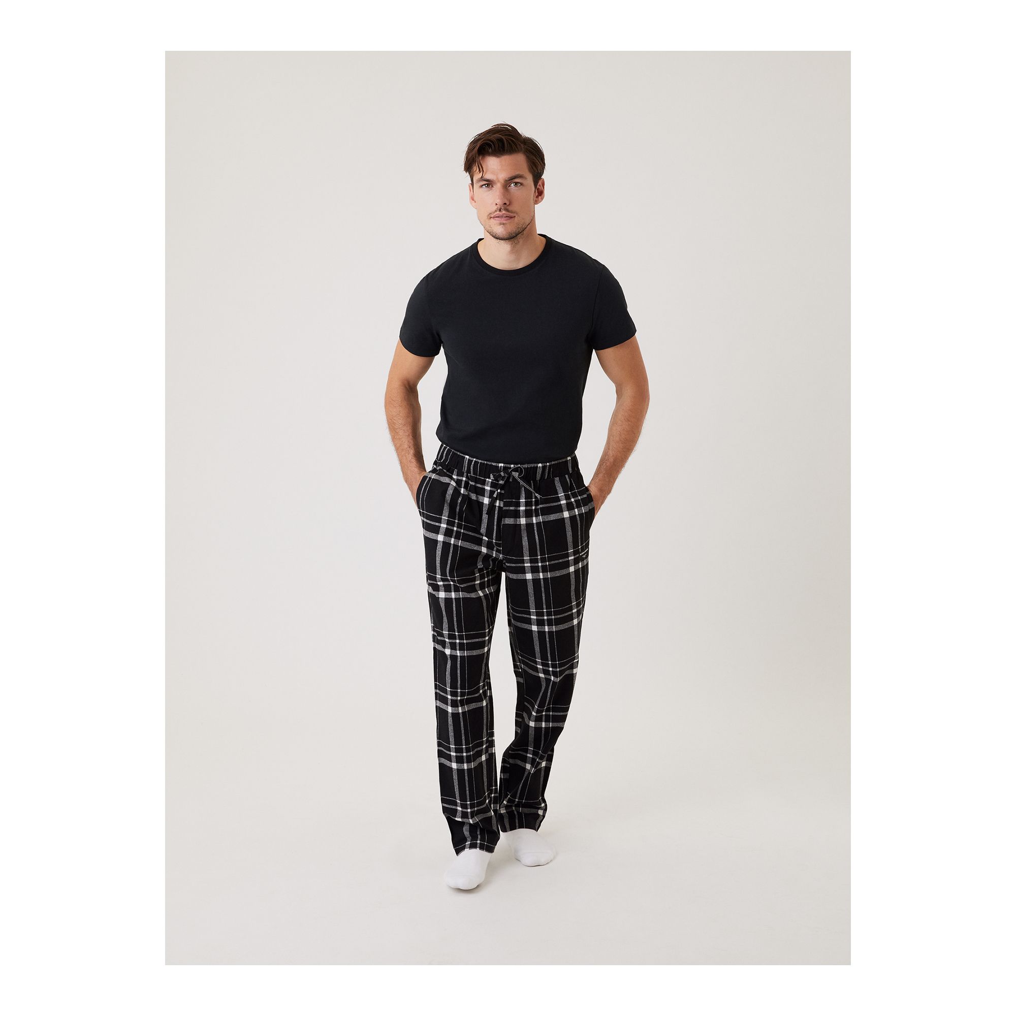 Björn Borg Core Flannel Pyjama Pants Pyjamasbyxor - 3