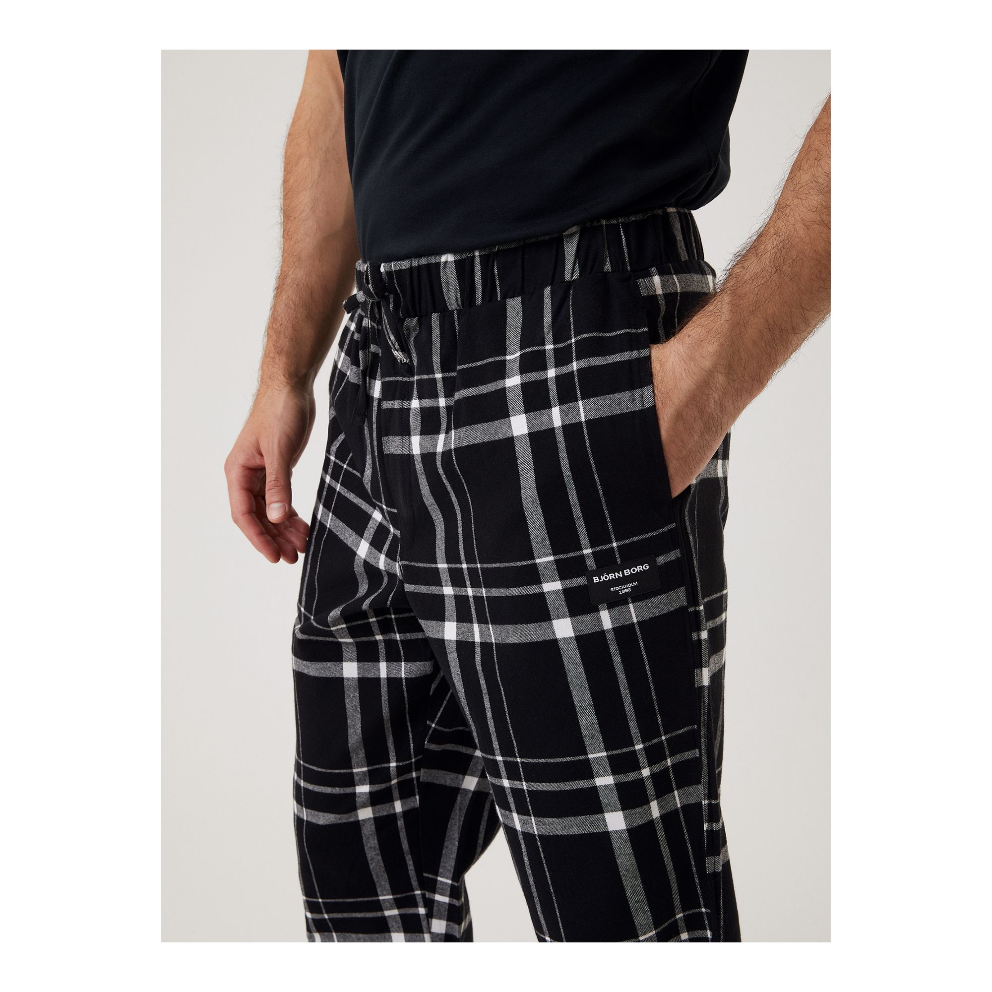 Björn Borg Core Flannel Pyjama Pants Pyjamasbyxor - 4