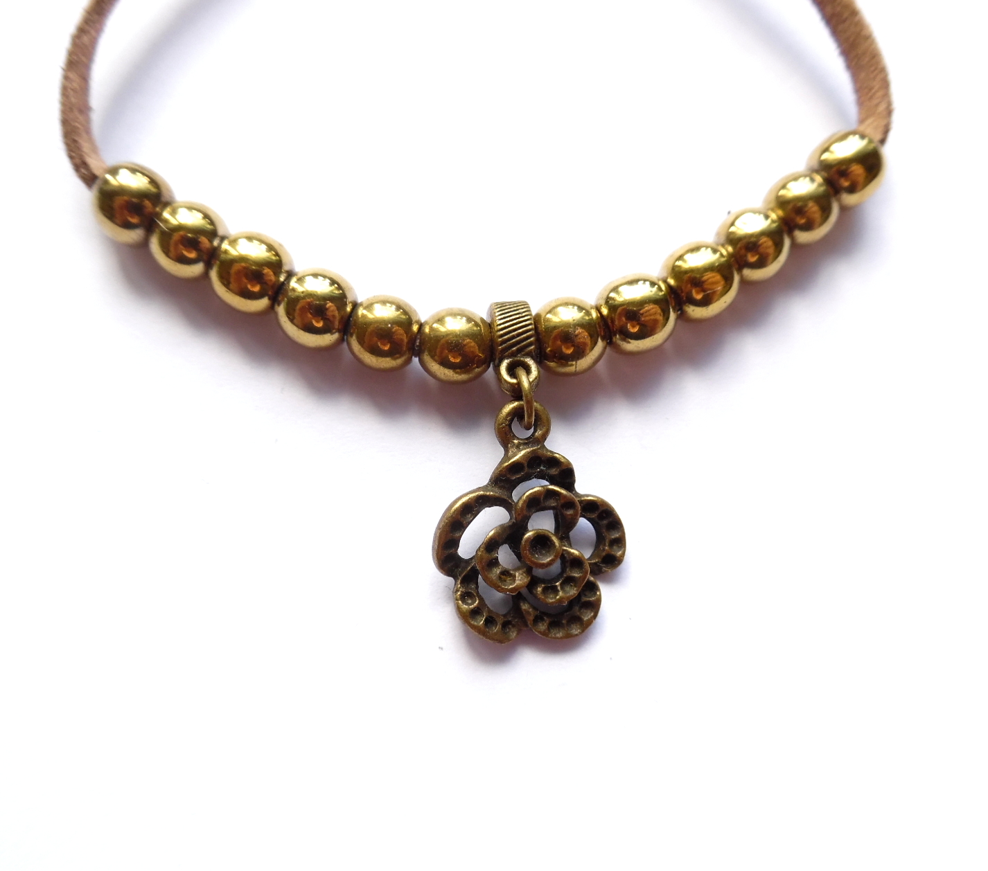 Armband med blomma - 2