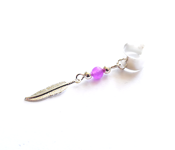 Ear cuff med jade
