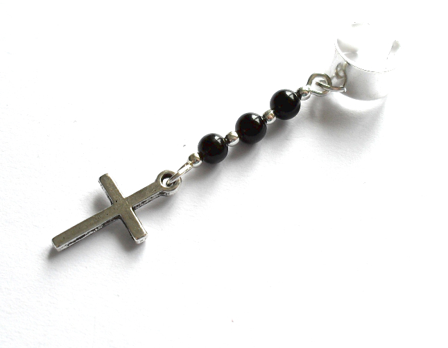 Ear cuff med onyx
