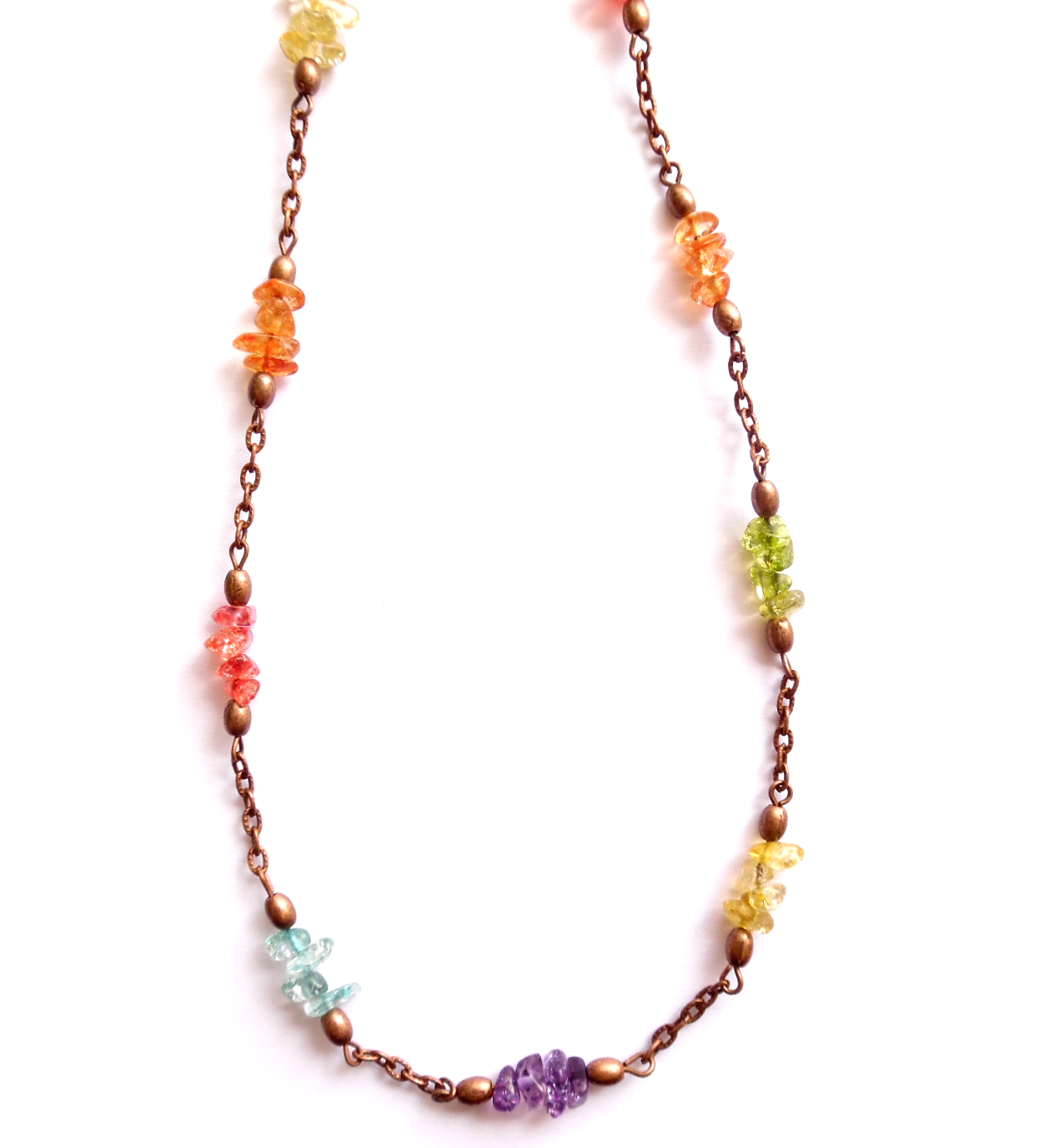 Halsband med bergkristall - 2