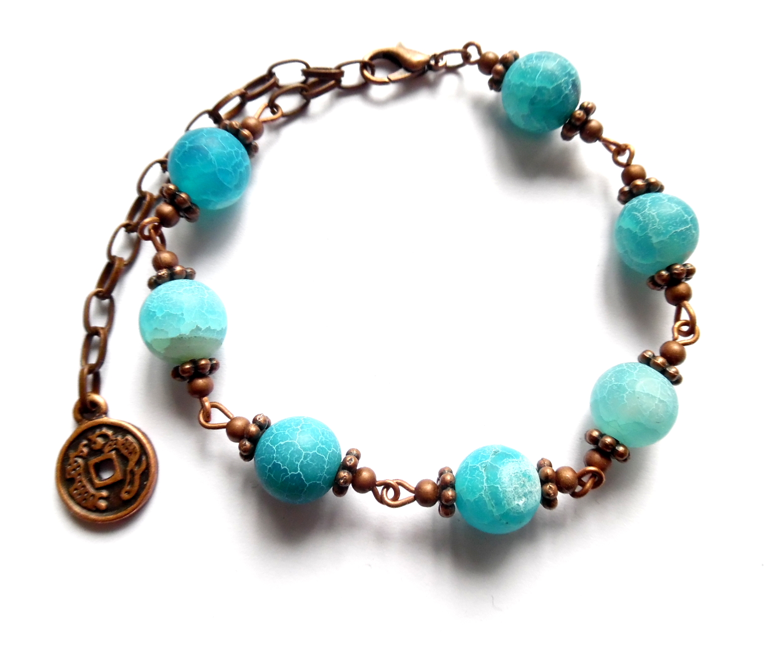 Armband med agat