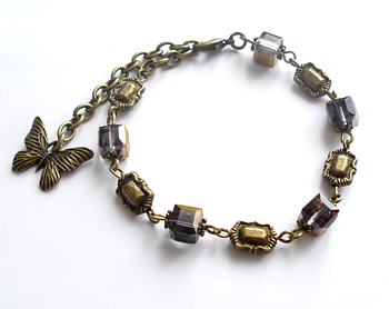 Armband med kristaller