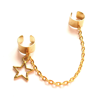 Dubbel ear cuff