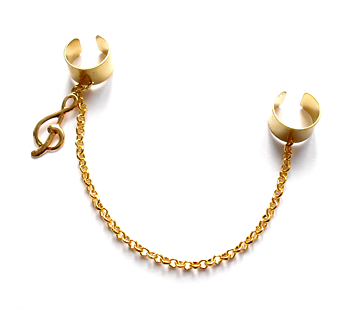 Dubbel ear cuff