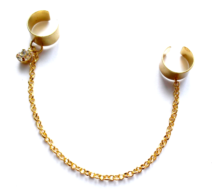 Dubbel ear cuff