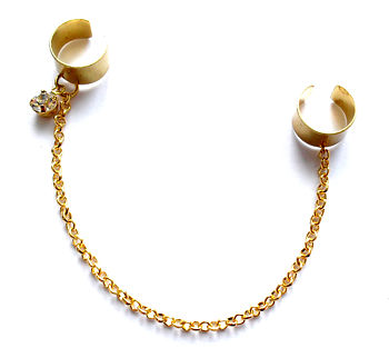 Dubbel ear cuff
