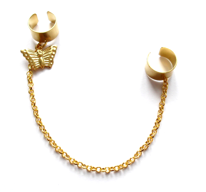Dubbel ear cuff