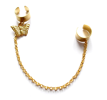 Dubbel ear cuff