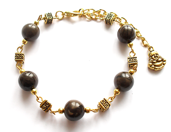 Armband med kaffejaspis