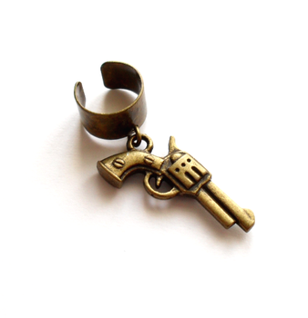 Ear cuff med pistol