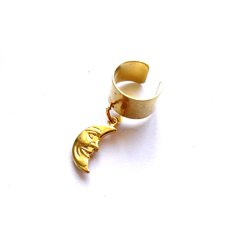 Ear cuff med måne