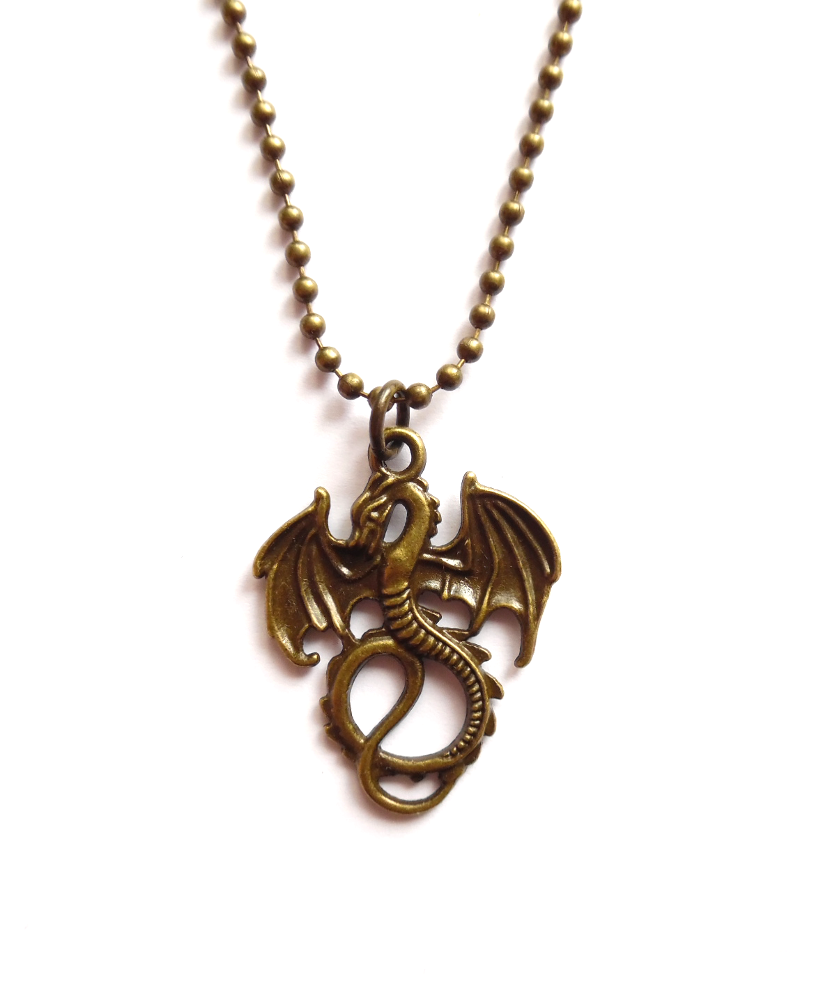 Halsband med drake