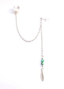 Ear cuff med marmor