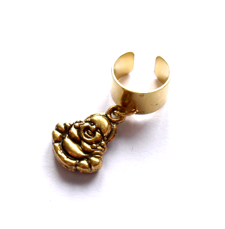 Ear cuff med buddha