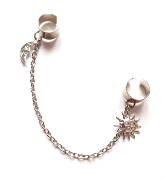 Dubbel ear cuff