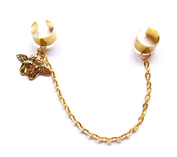 Dubbel ear cuff