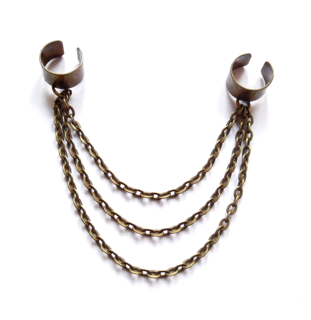 Dubbel ear cuff