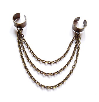 Dubbel ear cuff