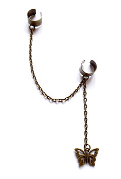Dubbel ear cuff