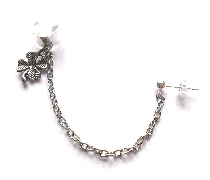 Ear cuff med kedja