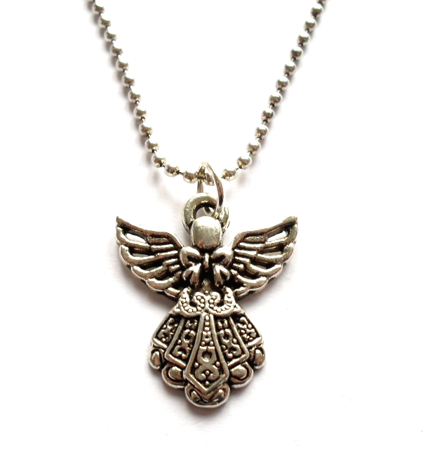 Halsband med ängel