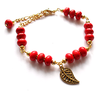 Armband med magnesit
