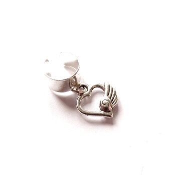 Ear cuff med hjärta