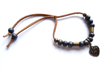 Armband med hjärta