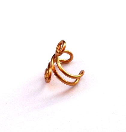 Ear cuff i koppar - 2