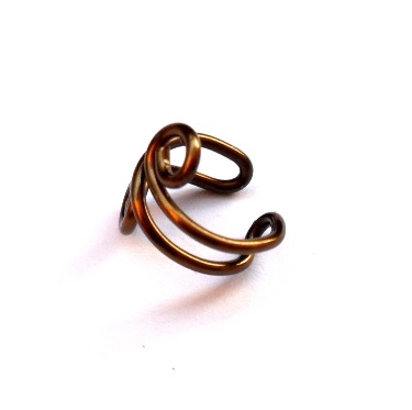 Ear cuff i brons - 2