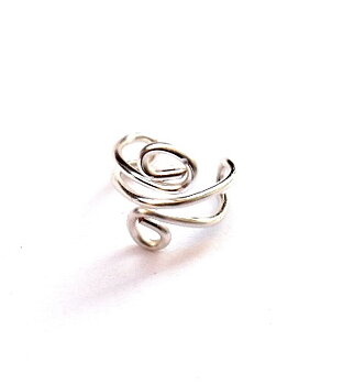Ear cuff i silverplätering