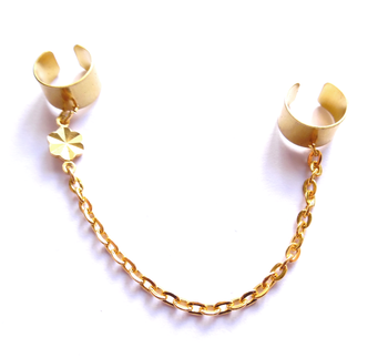 Dubbel ear cuff