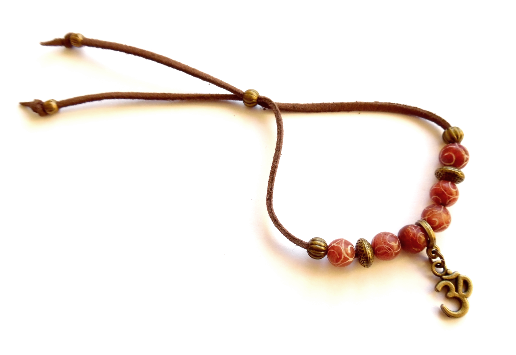 Armband med aum/ohm