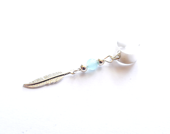 Ear cuff med jade