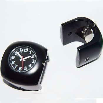 1-064 MC-klocka för styre, med dim. 32 -33 mm - "Fatbar" - Big Size, matt svart..